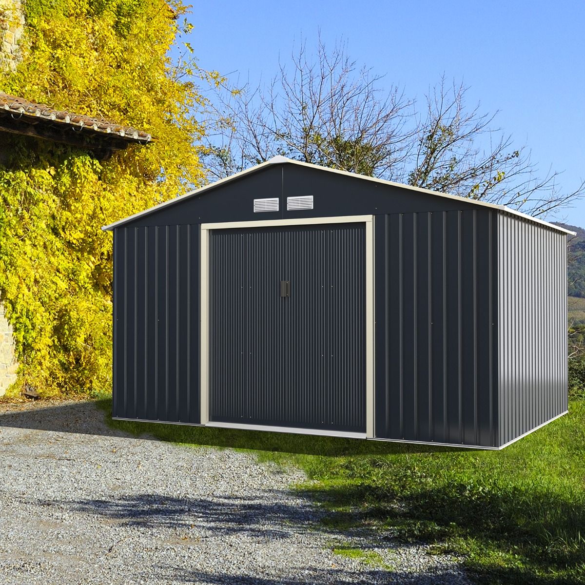 Abri de Jardin Métal 10,85 m²